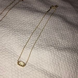 Kendra Scott pendant necklace - gold